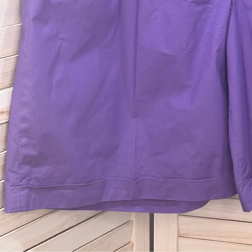 Chrstian Dior Actifs Vintage 80s High Waisted Bermuda Shorts 10 / Small